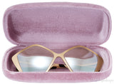SMU53N Geometric Gold Sunglasses