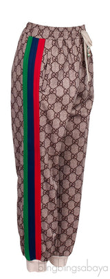 Brown GG Printed Jogger