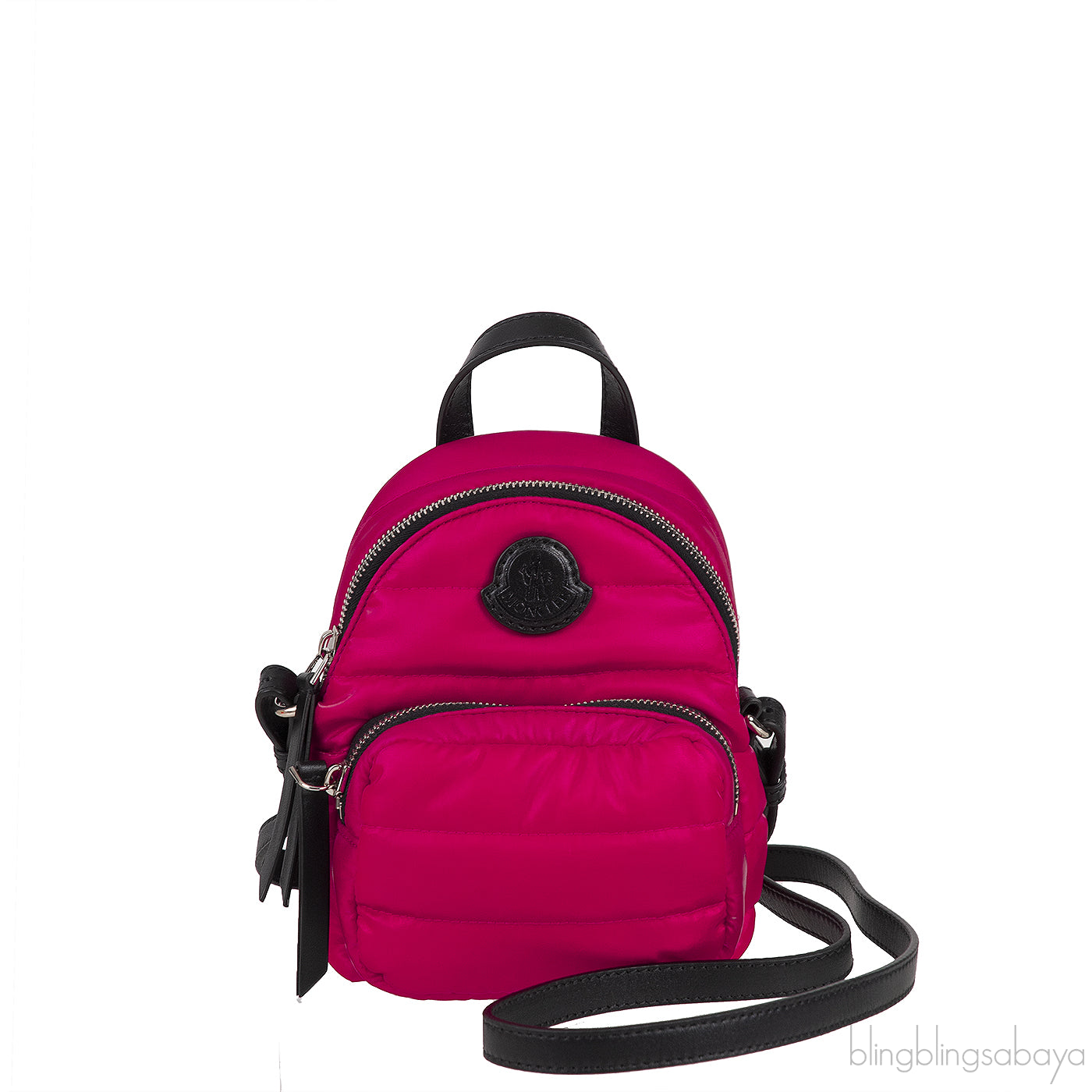 Kilia Red Nylon Shoulder Bag