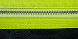 Neon Green Python PS11 Shoulder Bag