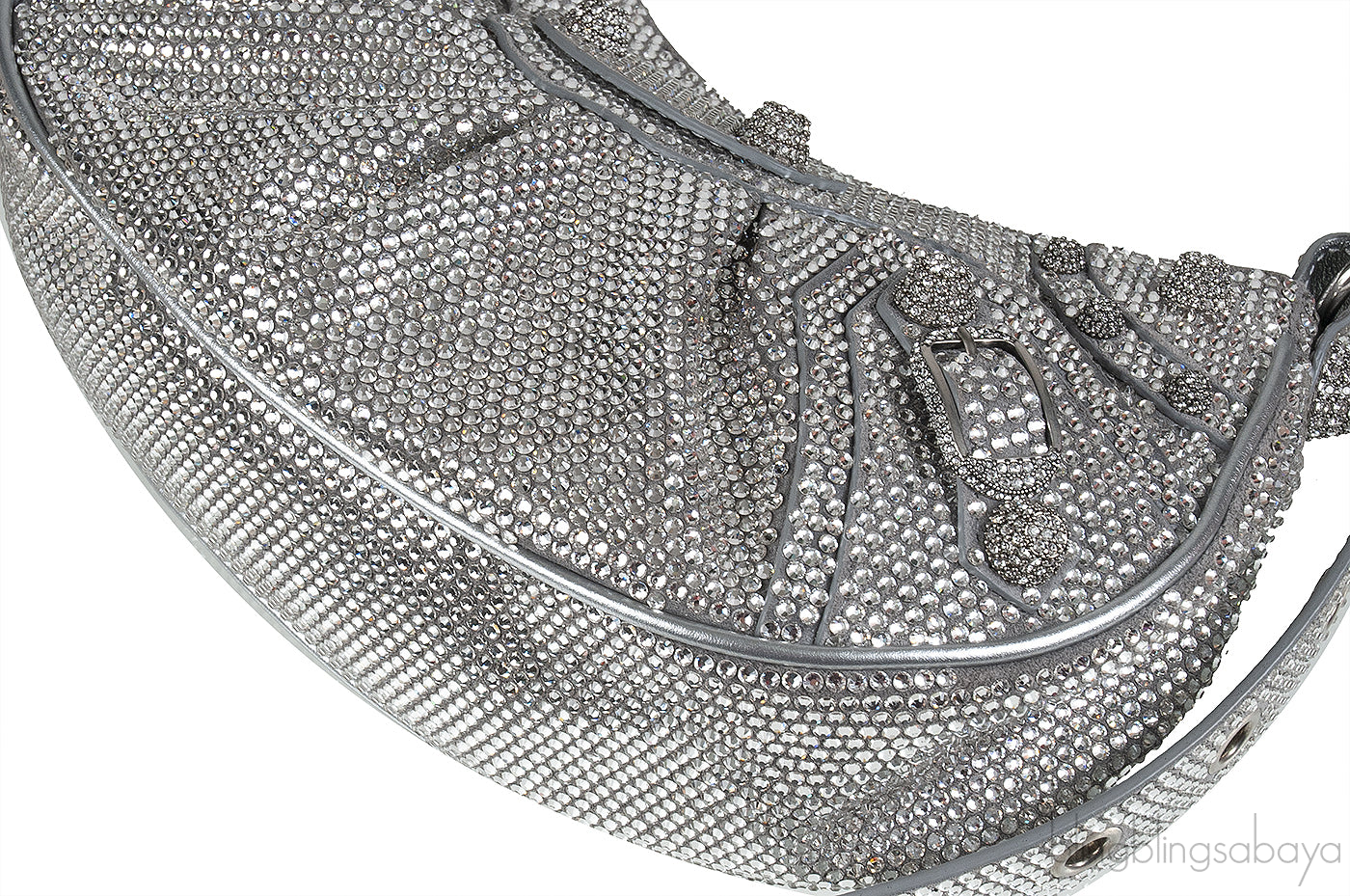 Le Cagole XS Rhinetone Shoulder Bag