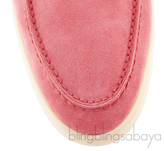 Summer Charms Walk Pinkish Red Loafers