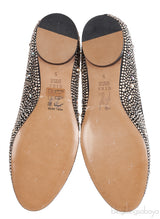 Gina Allegra Crystal Ballerina Flats
