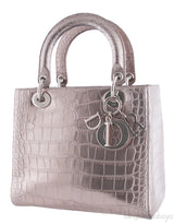 Lady Dior Crocodile Bronze Medium