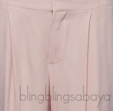 Beige Rose Trouser
