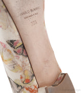 Butterfly Print Hangisi Flat