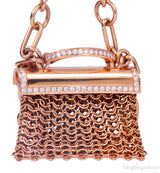 Kelly Diamond Rose Gold Necklace
