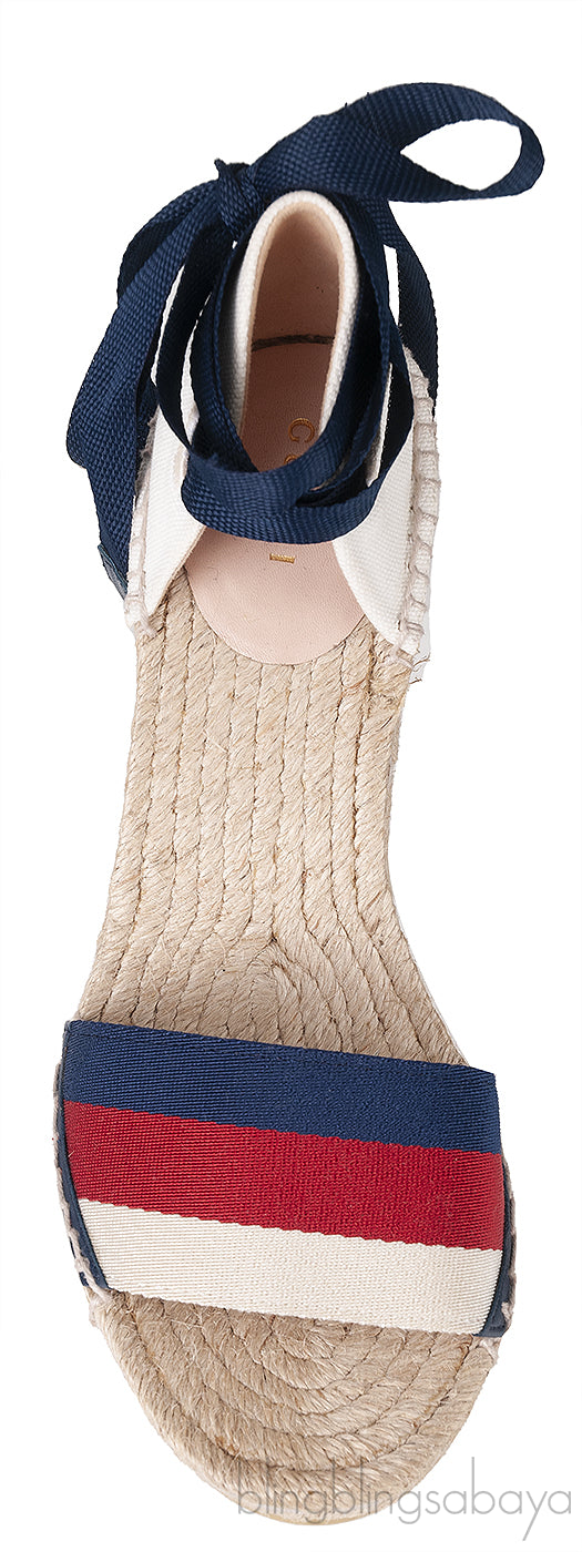 Lilibeth Web Espadrille Wedges