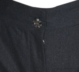 Dark Grey Crop Trouser