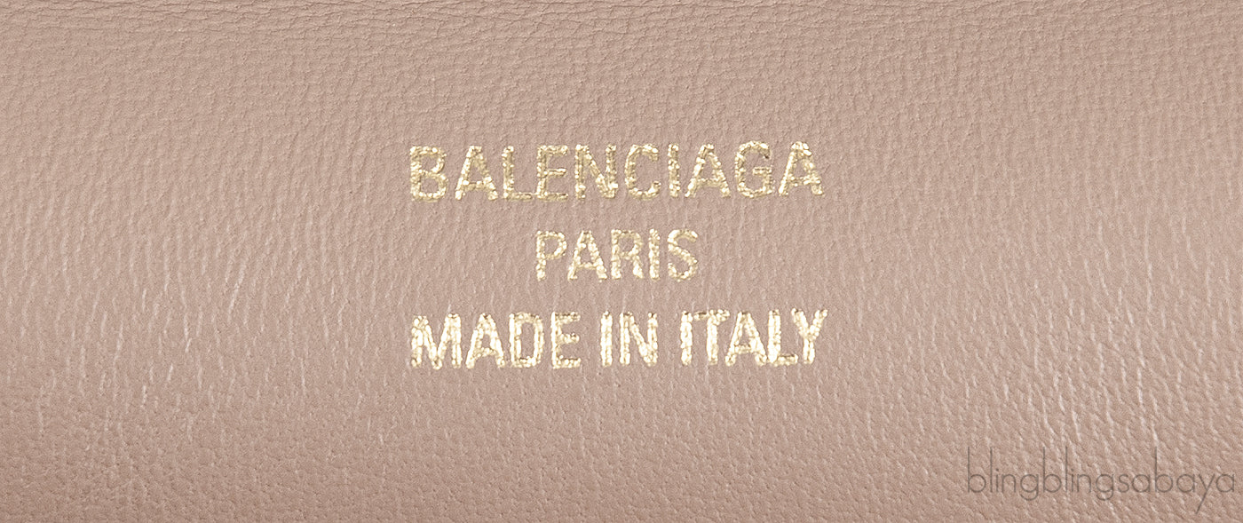 Balenciaga Cream Rodeo Medium Handbag