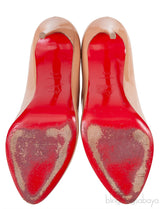 Nude Patent Leather Heels