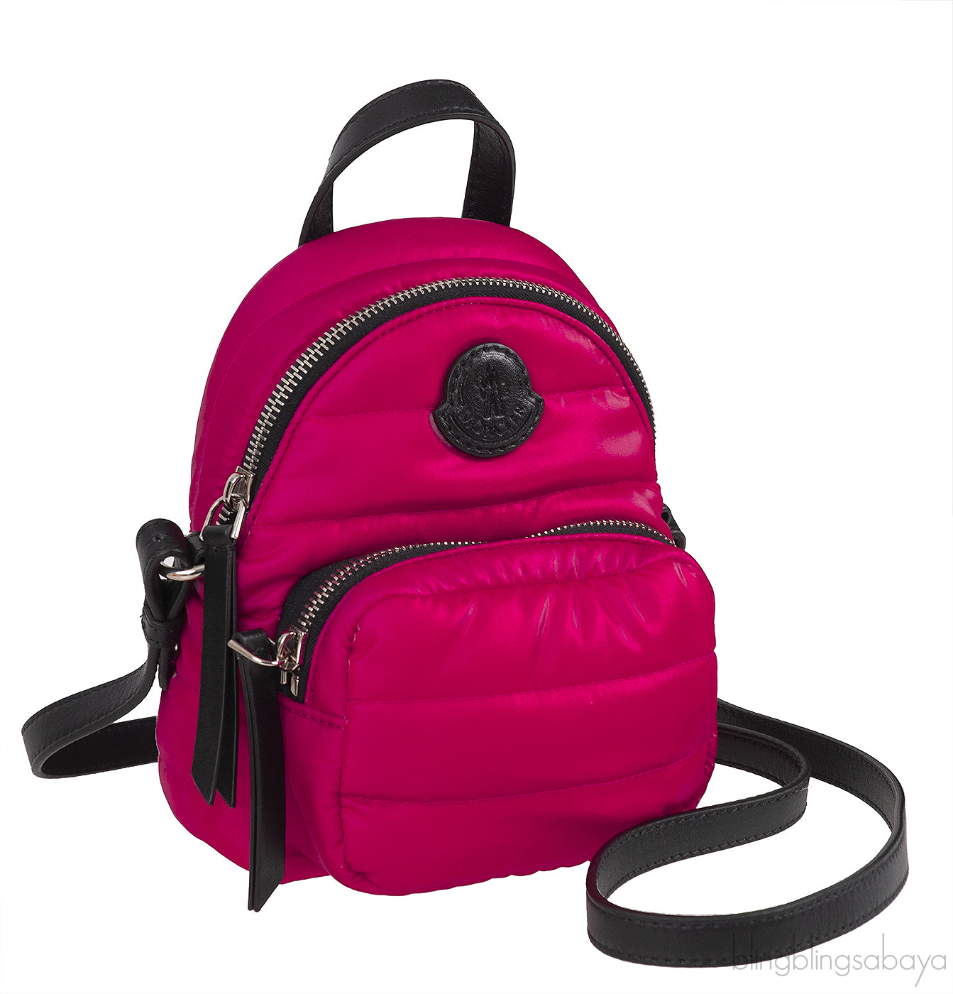 Kilia Red Nylon Shoulder Bag