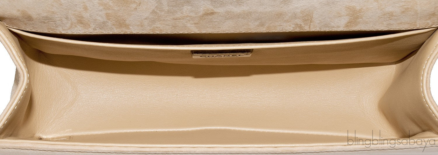 Le Boy Alligator Flap Bag