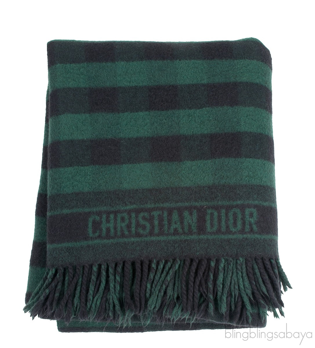 Christian Dior Plaid Check \'N\' Dior Green