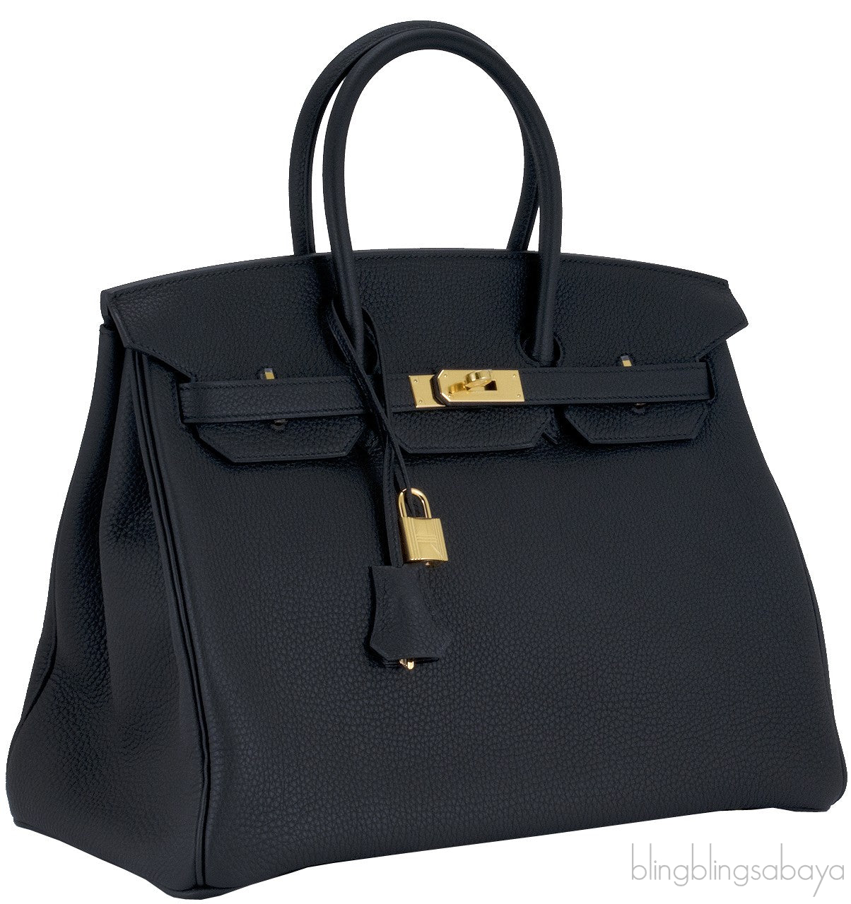 Birkin 35 Black Togo GHW