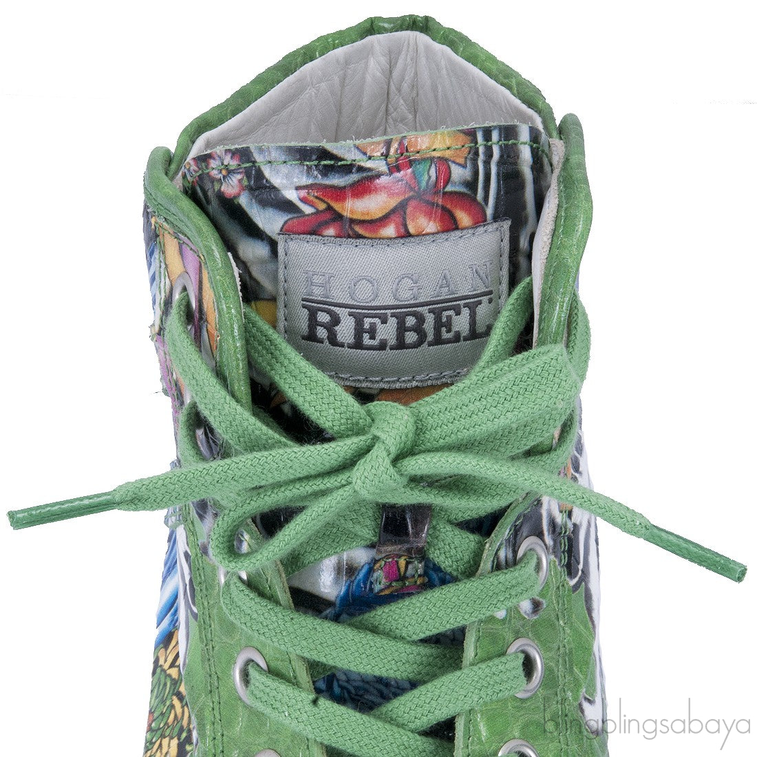 Mock Croc Tattoo Sneakers