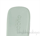 Pastel Green Rubber Slide Sandals