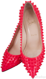Pigalle Spikes Hot Pink Pump