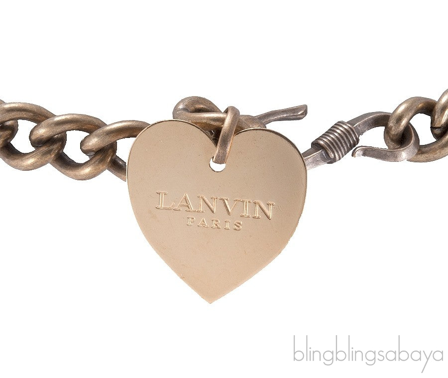 Crystal Heart Pendant Necklace