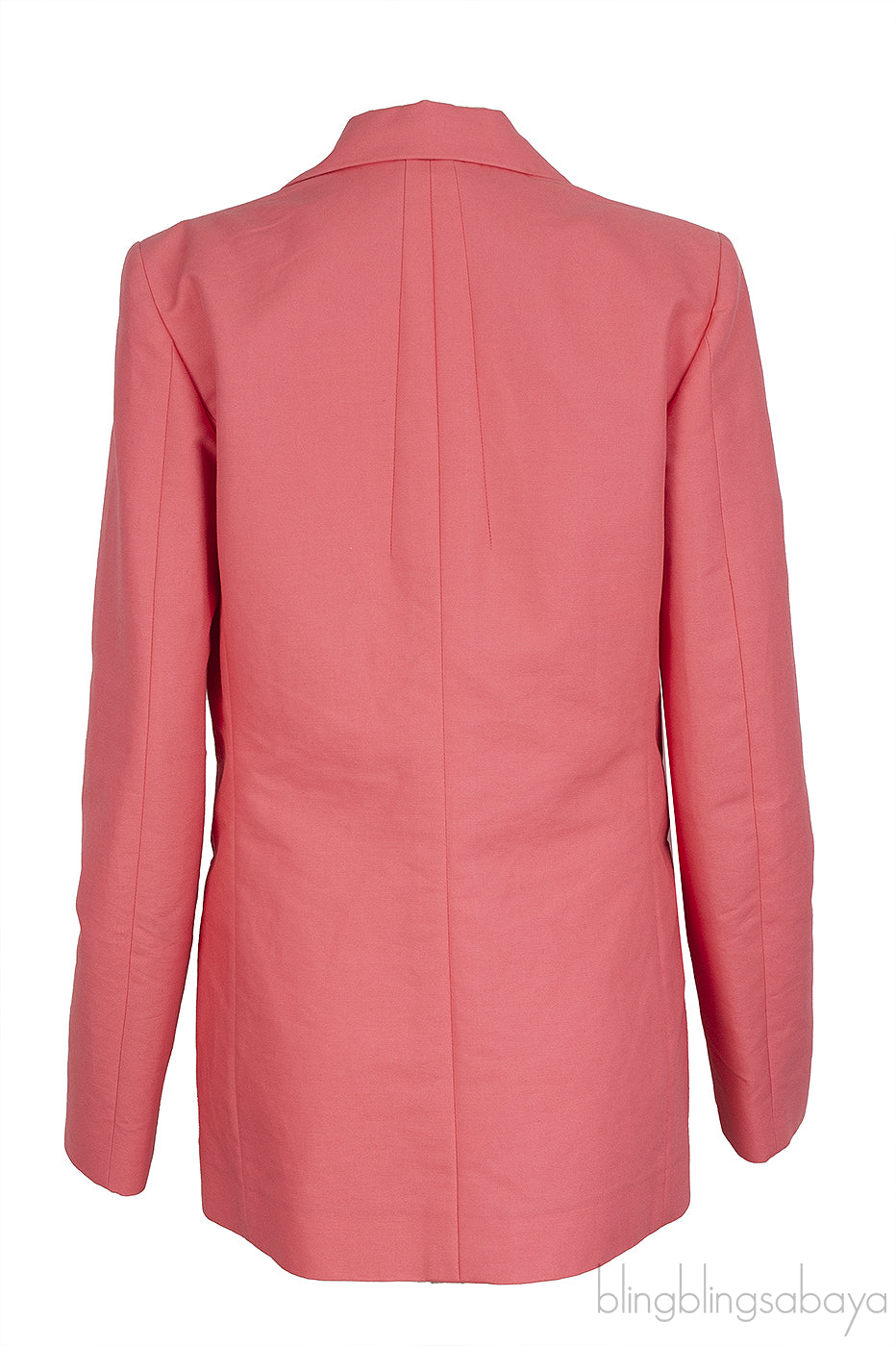 Cedric Charlier Coral Pink Single Breasted Blazer