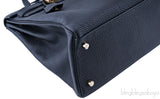 Kelly 35 Black Togo