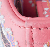Lady Dior Multicolor Light Pearls & Thread Embroidery