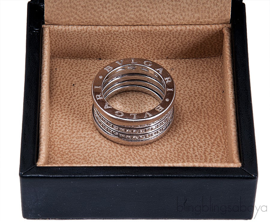 B.Zero1 White Gold Diamond Ring