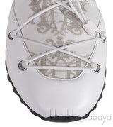 x KOCHE Printed White Knitted Sneakers