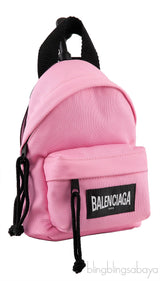 Oversized Mini Backpack Crossbody