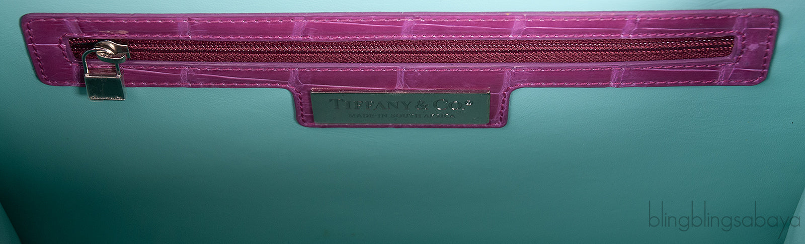 Tiffany & Co.Cornelia Purple Crocodile Lunch Box