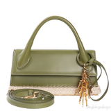 Le Chiquito Long Cordao Leather Bag
