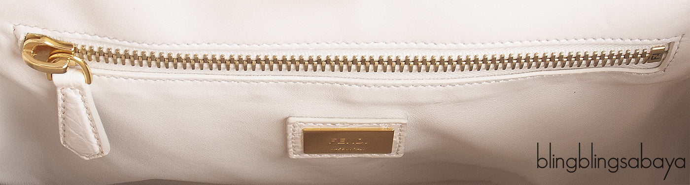 White Crocodile Medium Peekaboo GHW