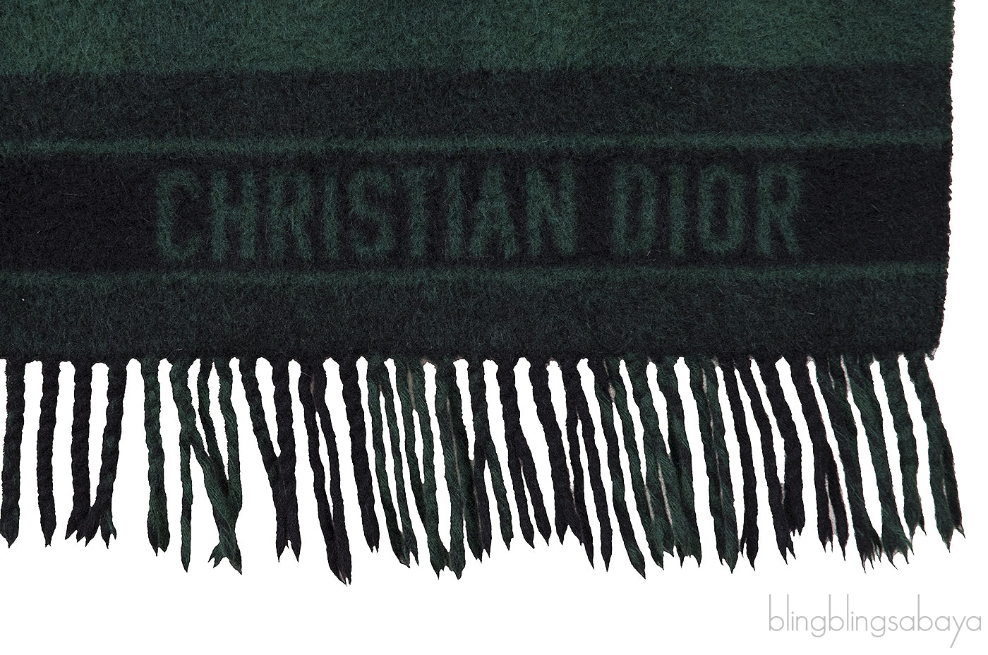 Christian Dior Plaid Check \'N\' Dior Green