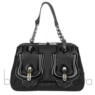 B-BAG Black Leather