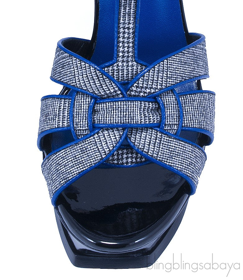 Tribute T-Strap Sandals with Canvas