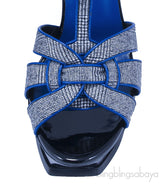 Tribute T-Strap Sandals with Canvas
