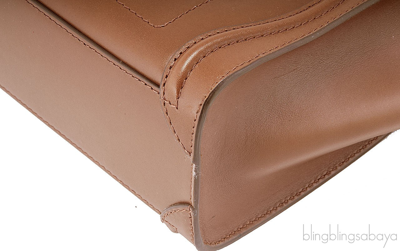 Nano Luggage Brown Caramel