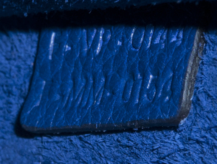 Nano Luggage Blue Shoulder Bag