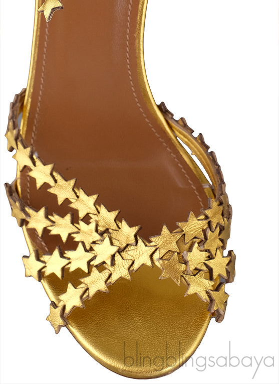 Gold Starlight 105 Sandals