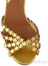 Gold Starlight 105 Sandals