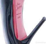 Midnight Blue Patent Leather Heels