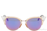 Fendi FF0041/s Peach Cat Eye Sunglasses
