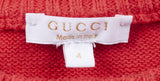 Coral Red Cotton Kids Sweatshirt