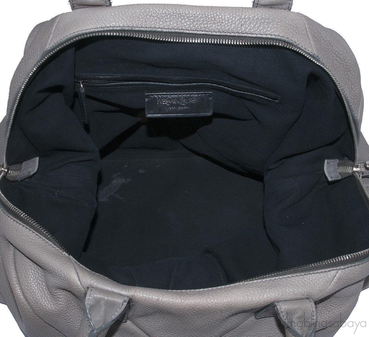 Grey Boston Bag