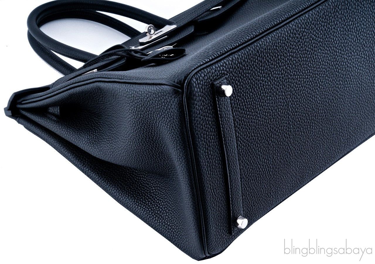 Birkin 35 Black Togo