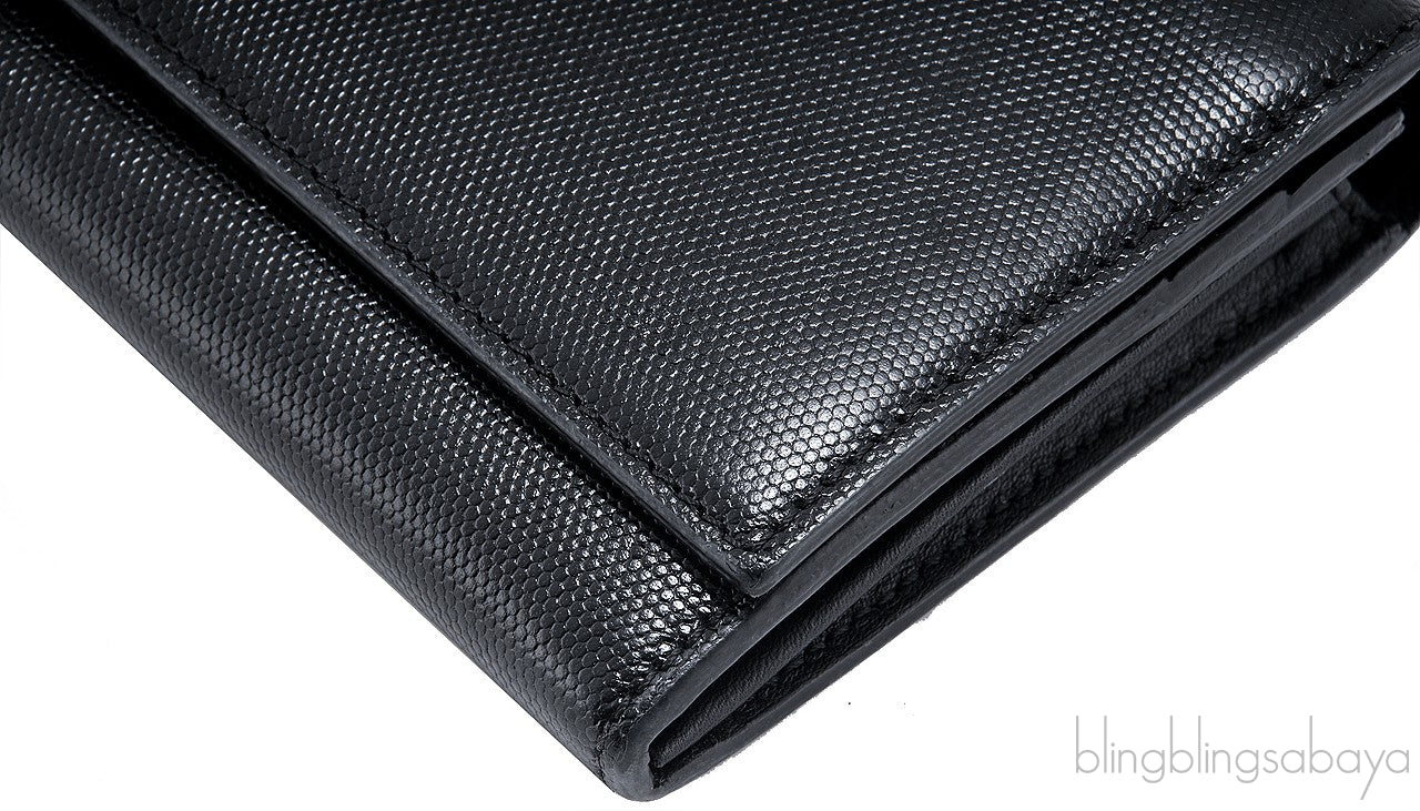 Black Long Wallet