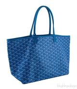 Saint Louis Claire Voie Blue Tote