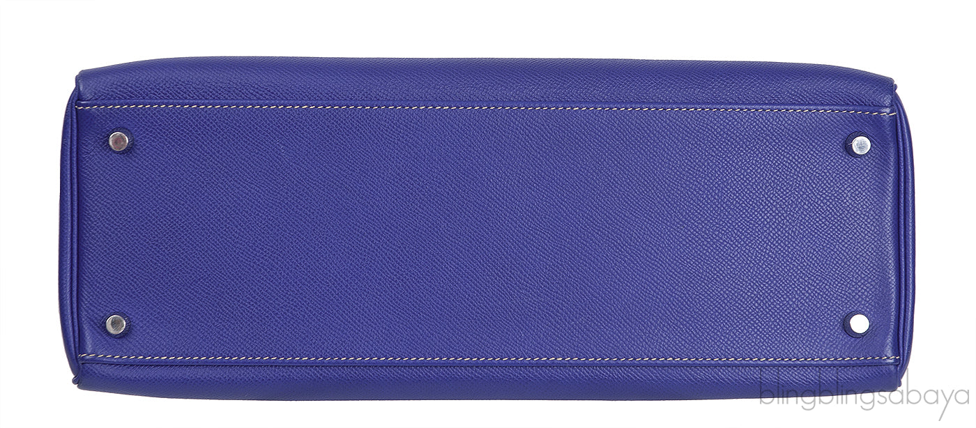 Kelly 35 Blue Iris Epsom Retourne PHW