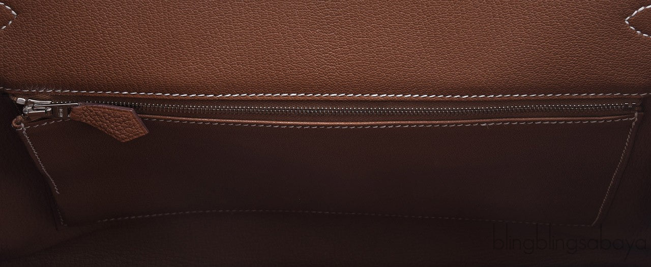 Birkin 35 Gold Togo