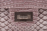 2.55 Reissue Alligator Nude Flap Bag